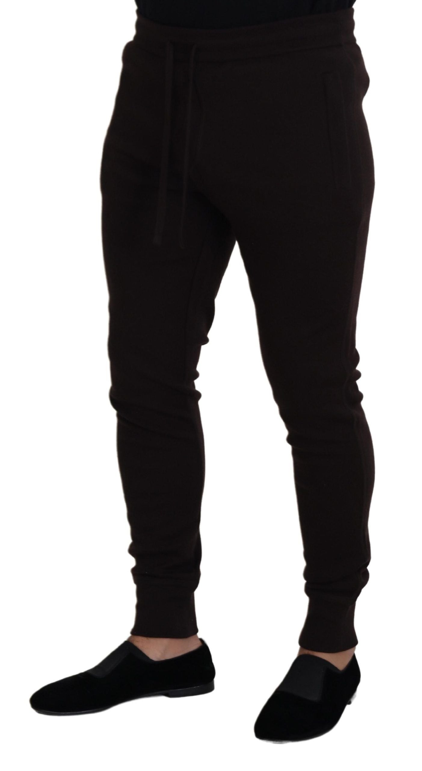 Pantalones deportivos opulentos de mezcla de cachemira