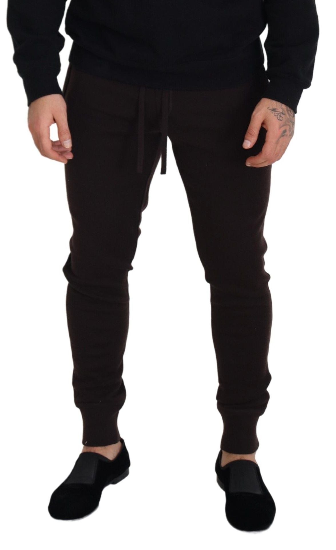 Pantalones deportivos opulentos de mezcla de cachemira