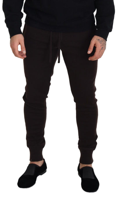Pantalones deportivos opulentos de mezcla de cachemira
