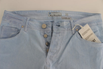 Vaqueros elegantes de talle bajo y corte regular para hombre