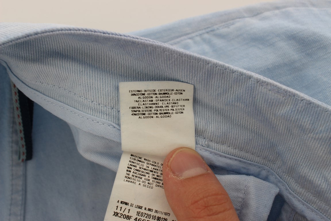 Vaqueros elegantes de talle bajo y corte regular para hombre