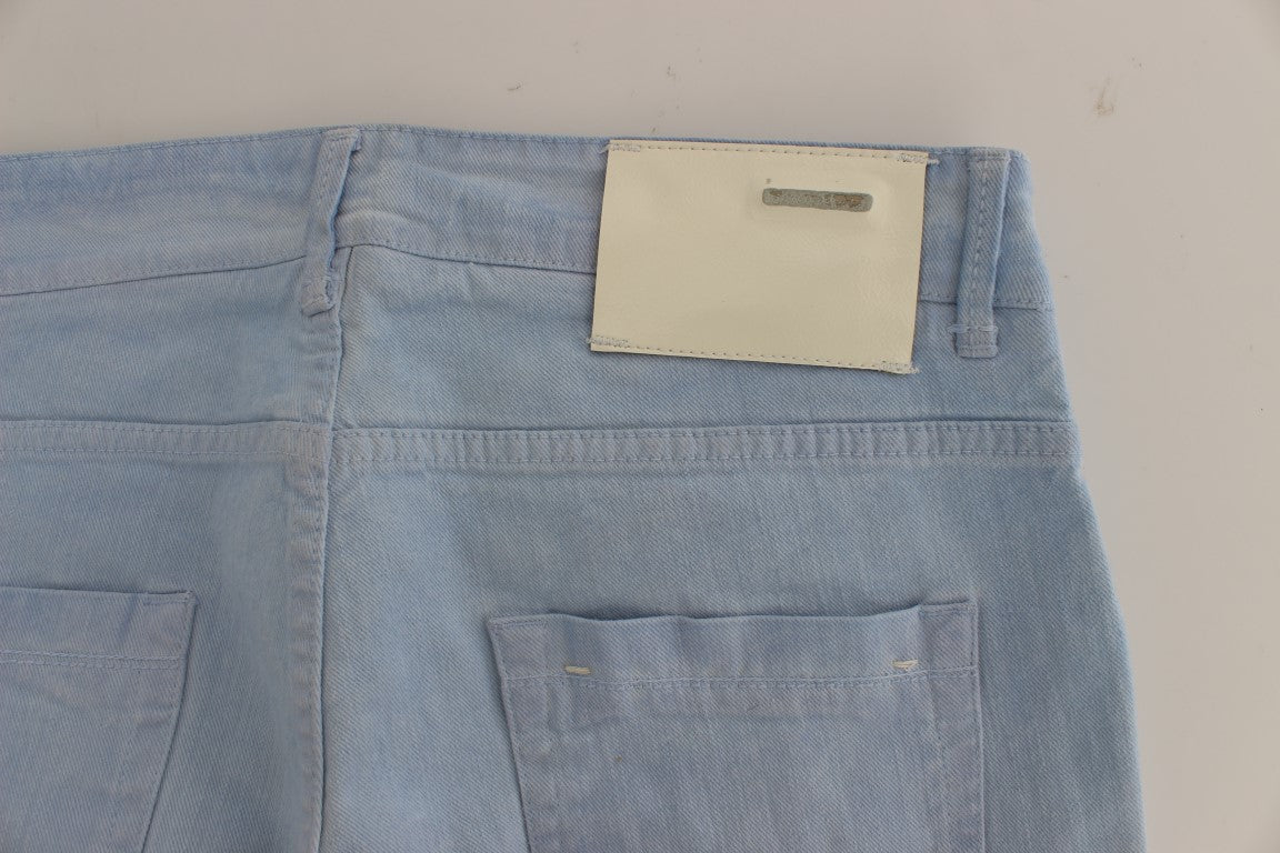 Vaqueros elegantes de talle bajo y corte regular para hombre