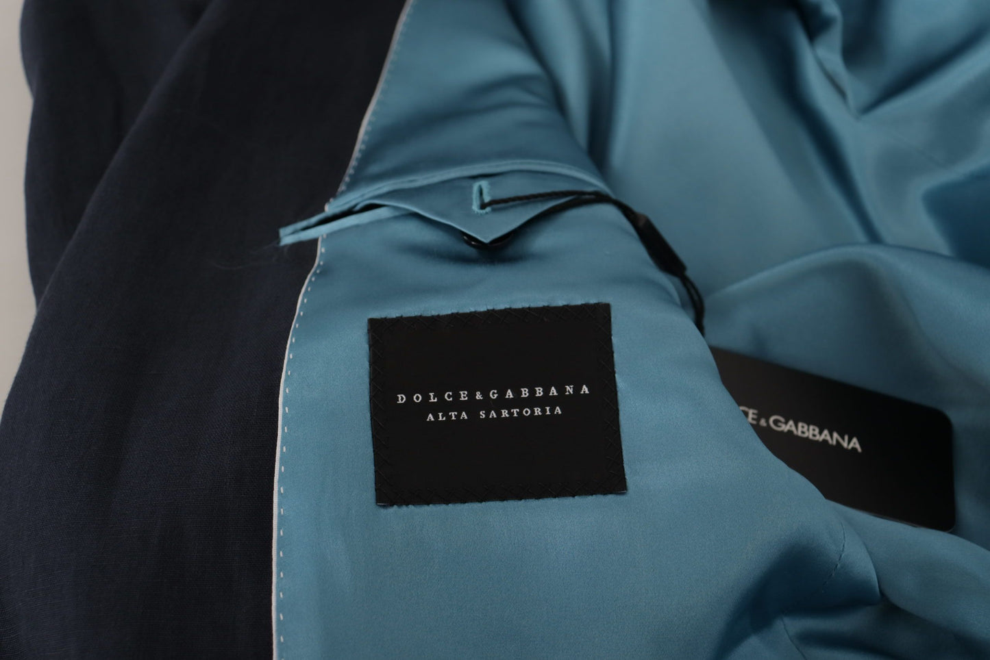 Blazer elegante de lino de botonadura sencilla