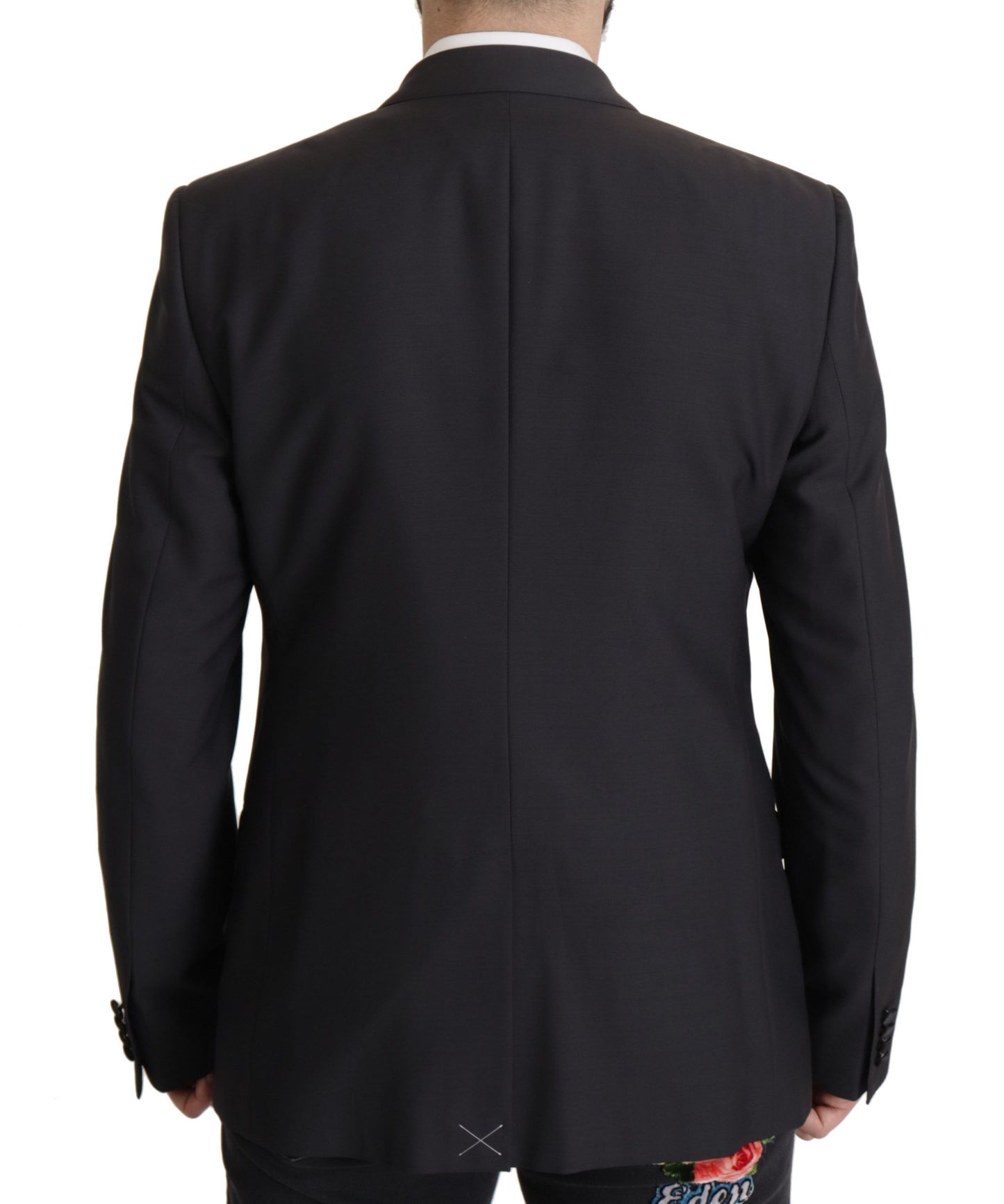 Elegante blazer de dos piezas de martini azul oscuro