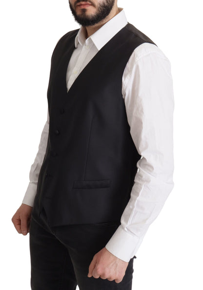 Elegante blazer de dos piezas de martini azul oscuro