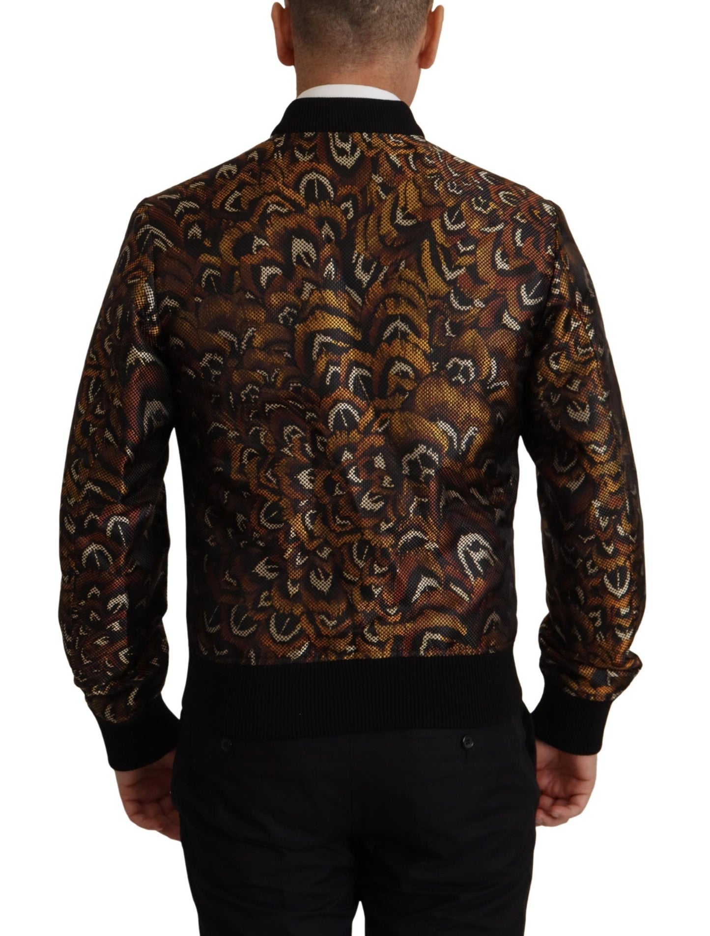Chaqueta blusón marrón elegante
