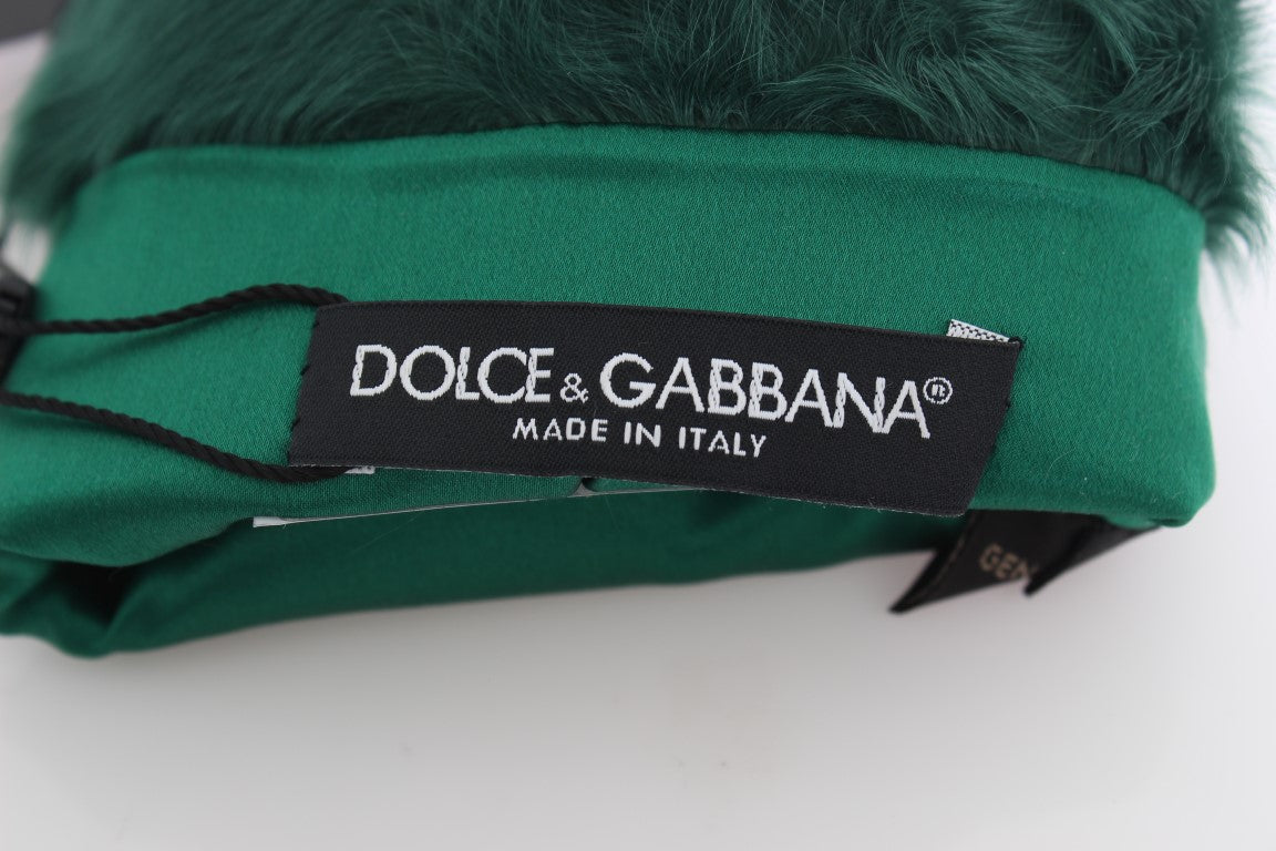 Elegantes guantes de cuero hasta el codo