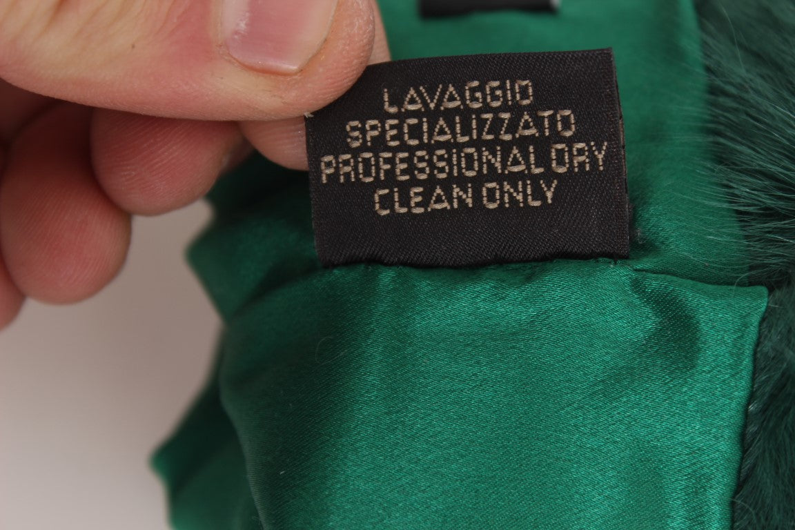 Elegantes guantes de cuero hasta el codo