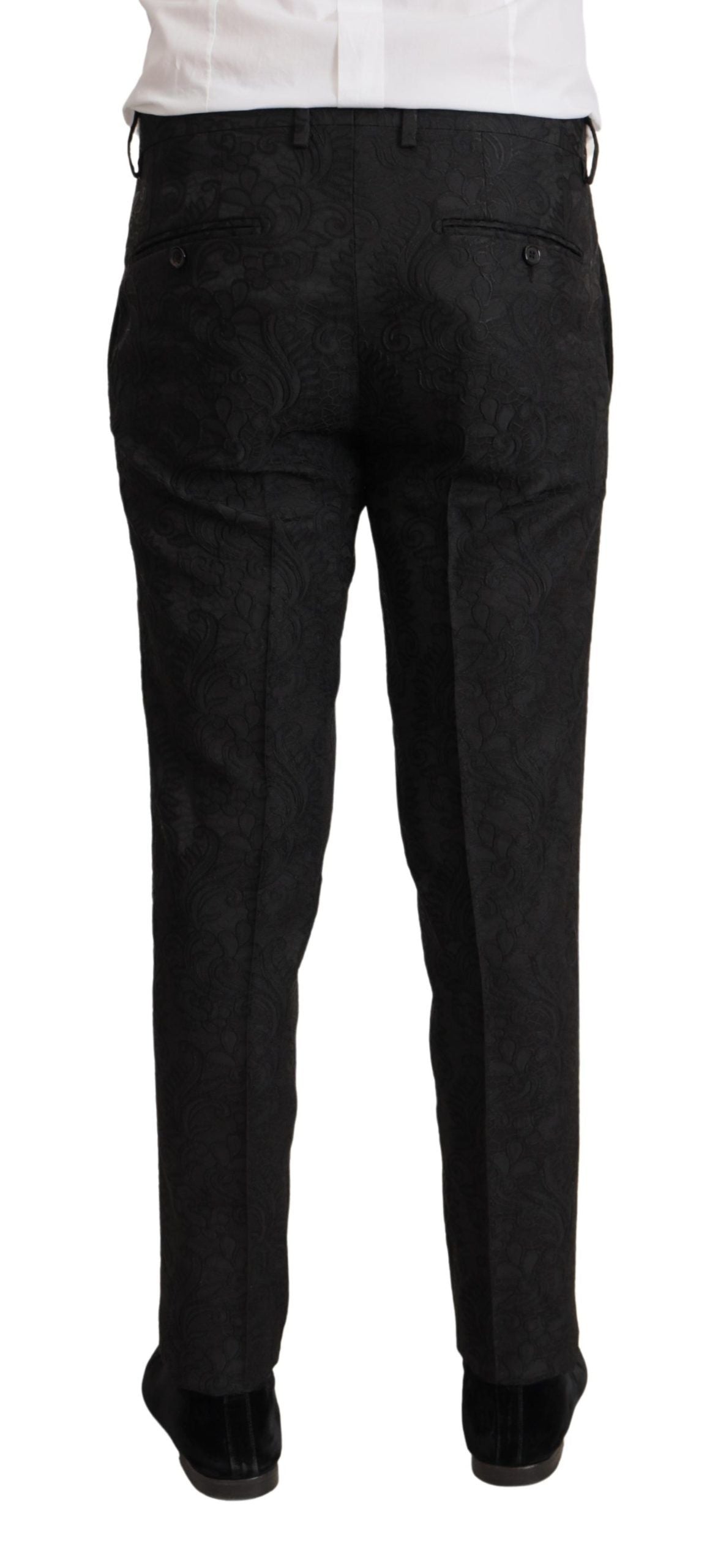 Conjunto de traje Martini negro brillante