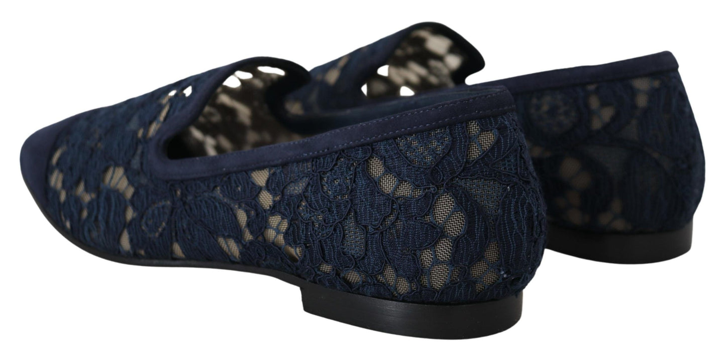 Mocasines planos azules elegantes - Verano chic