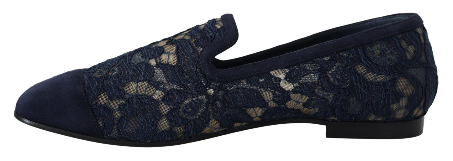 Mocasines planos azules elegantes - Verano chic