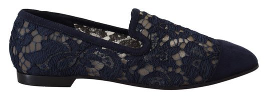 Mocasines planos azules elegantes - Verano chic