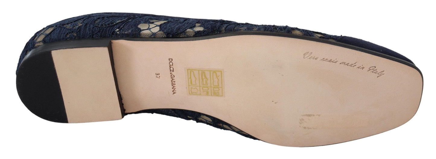 Mocasines planos azules elegantes - Verano chic
