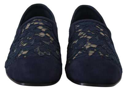 Mocasines planos azules elegantes - Verano chic