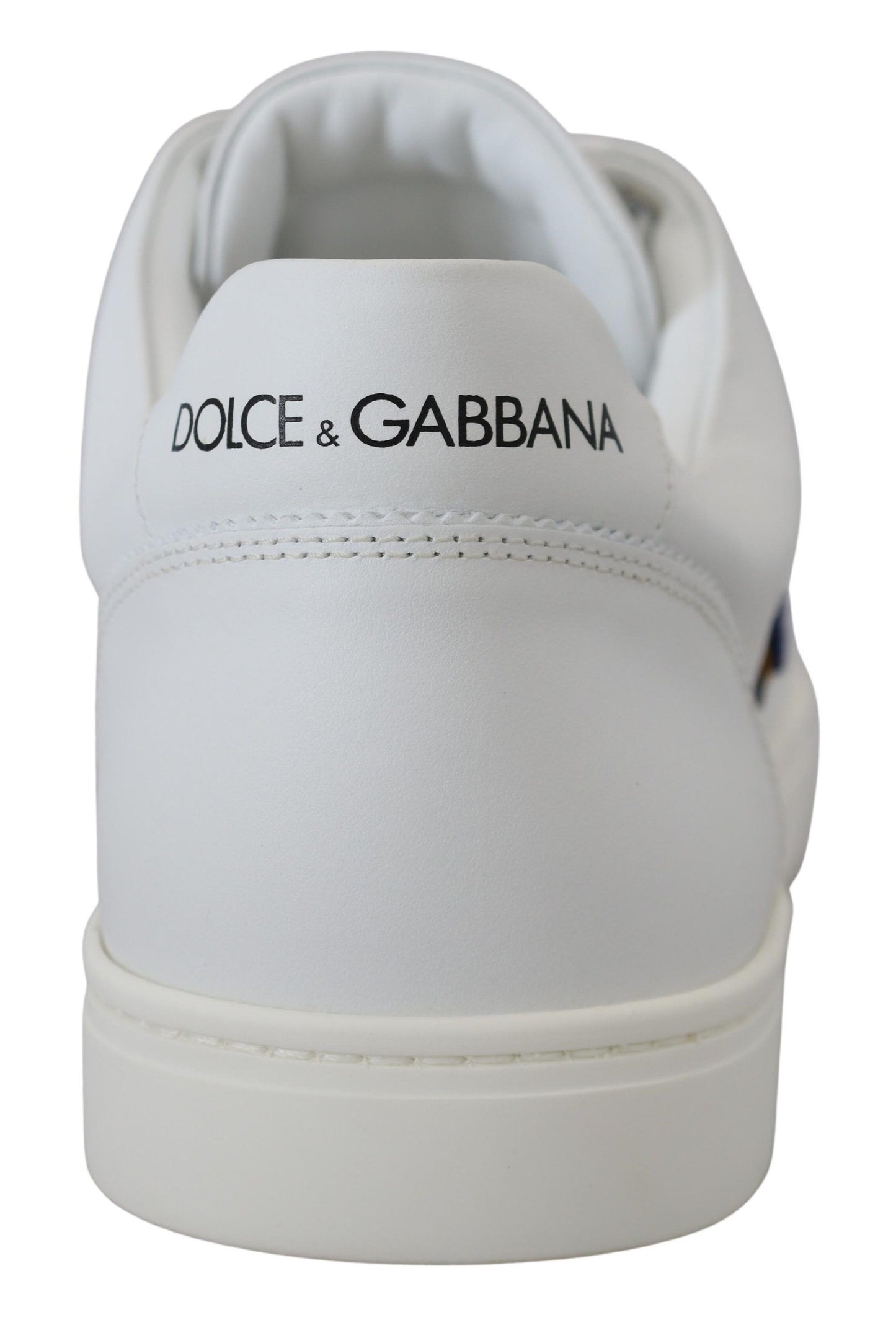Elegantes zapatillas blancas de piel para hombre