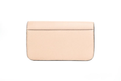 Bolso bandolera pequeño de cuero con cadena y diseño de flores de la pradera de Britten