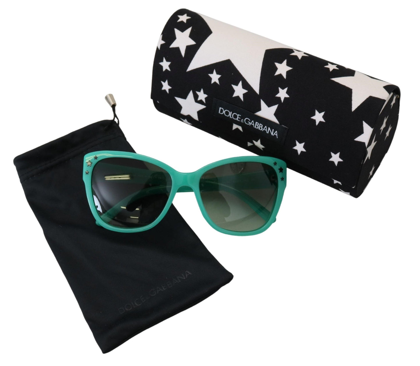 Gafas de sol cuadradas con enigmáticos estampados de estrellas