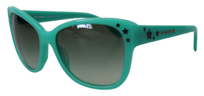 Gafas de sol cuadradas con enigmáticos estampados de estrellas