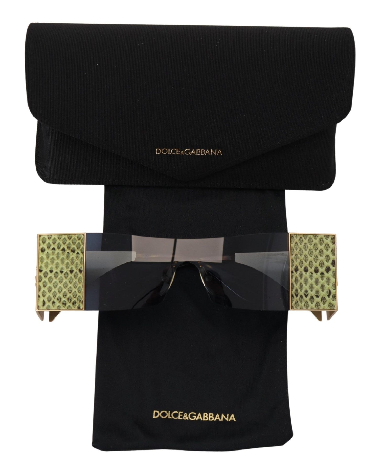 Gafas elegantes con tonos metálicos
