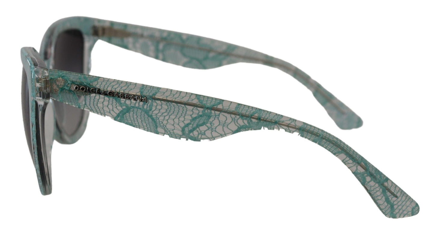 Elegantes gafas de sol de diseño con encaje siciliano