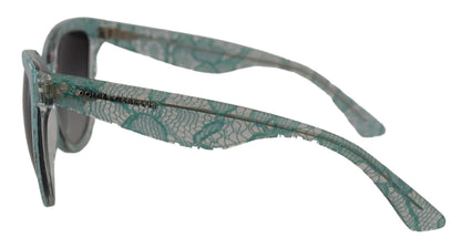 Elegantes gafas de sol de diseño con encaje siciliano