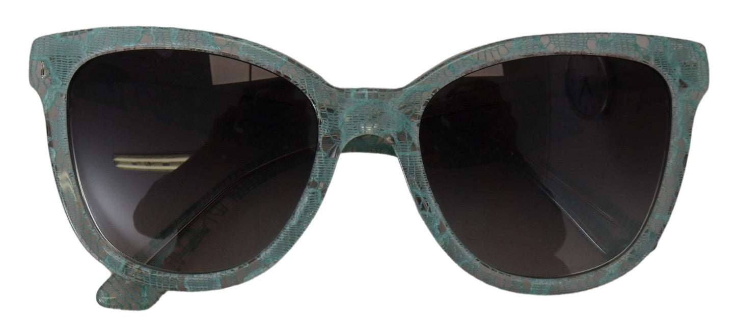 Elegantes gafas de sol de diseño con encaje siciliano