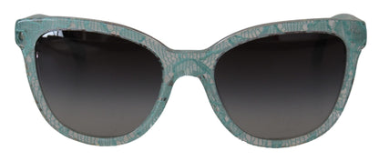Elegantes gafas de sol de diseño con encaje siciliano