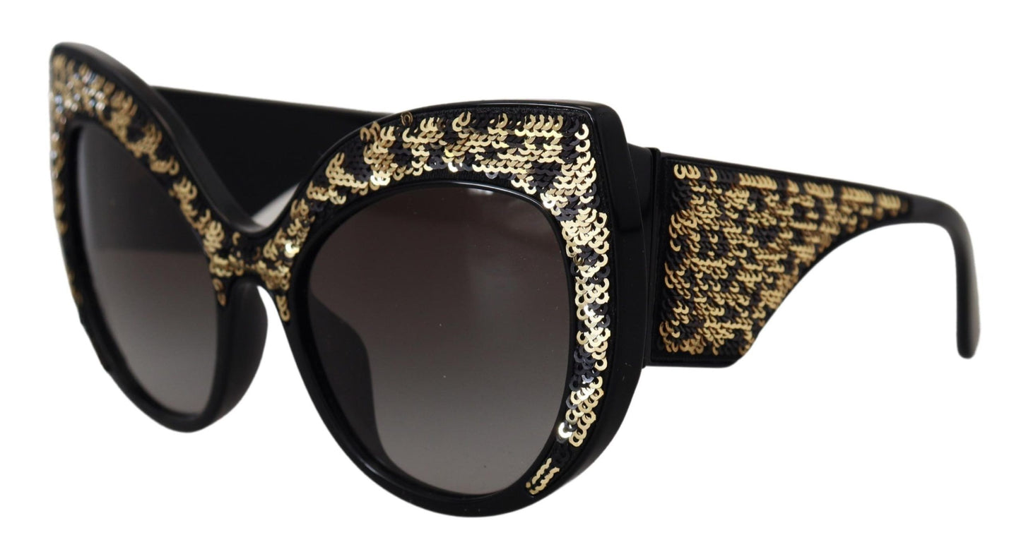 Gafas de sol polarizadas con lentejuelas y diseño de mariposa