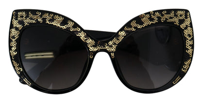 Gafas de sol polarizadas con lentejuelas y diseño de mariposa