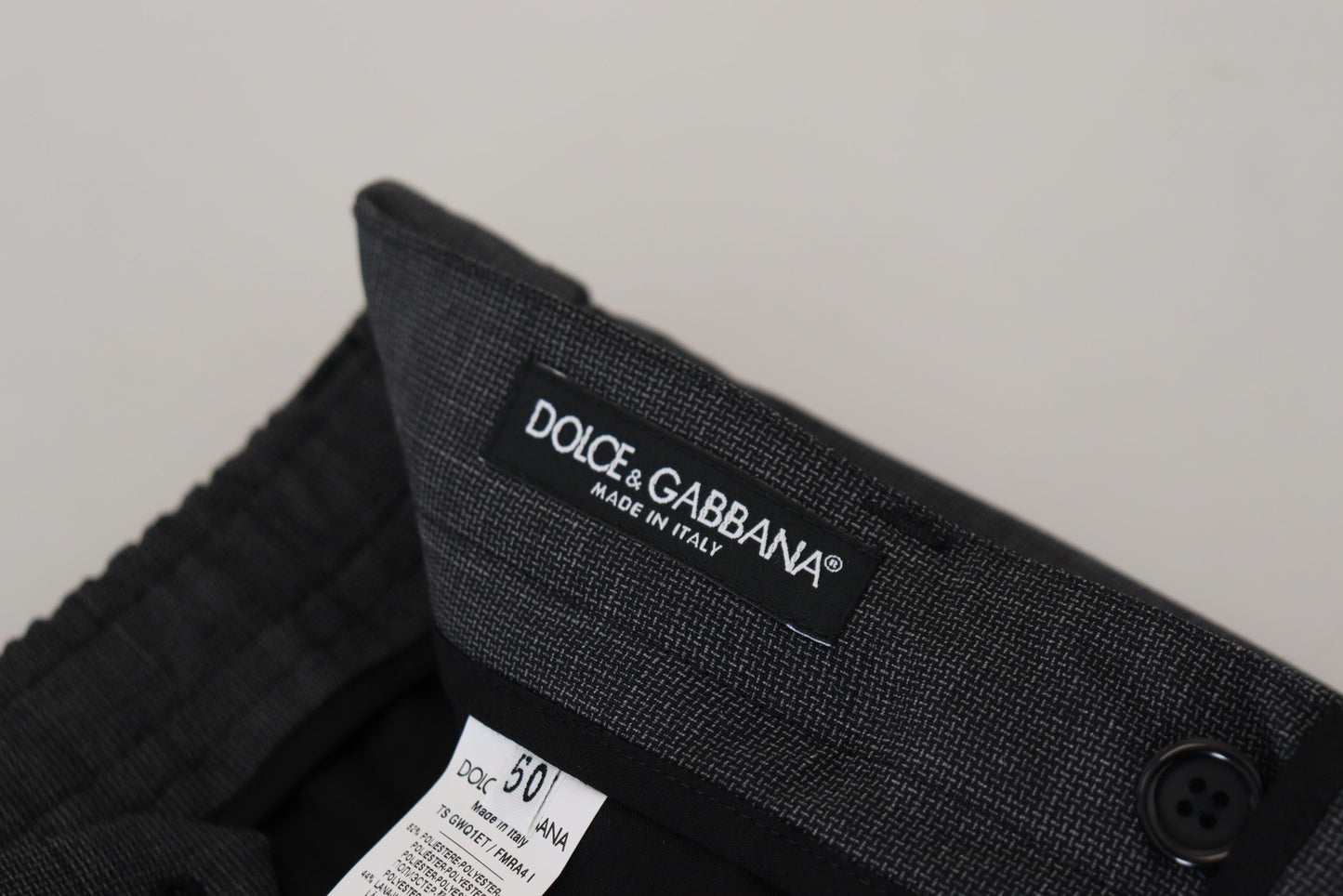 Pantalones cargo elegantes de corte entallado a cuadros
