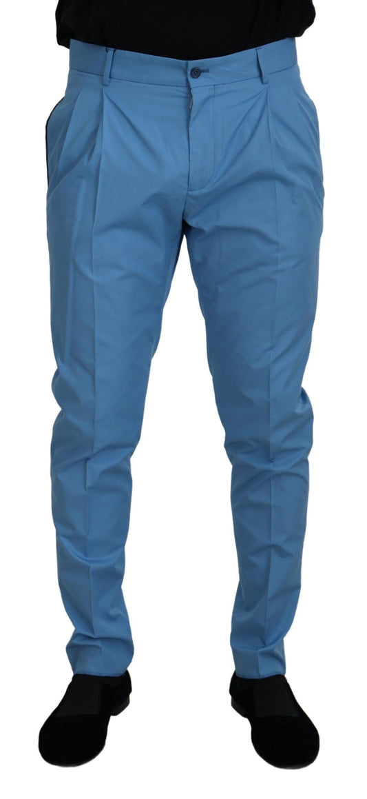 Elegantes pantalones chinos de corte entallado: deléitese con el lujo italiano