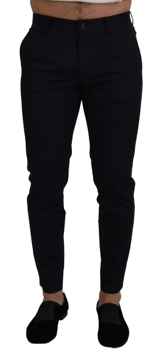 Pantalones de vestir chinos elegantes de corte entallado