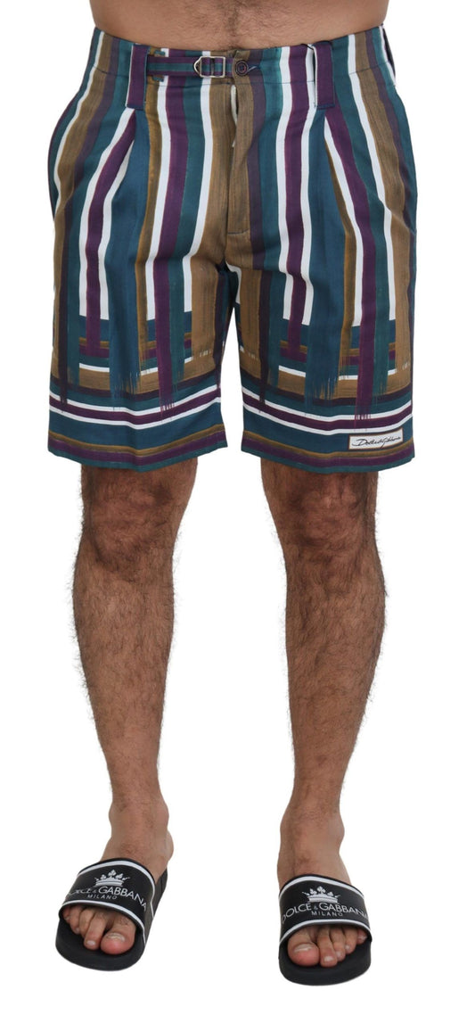 Pantalones cortos chinos multicolores elegantes - Corte regular