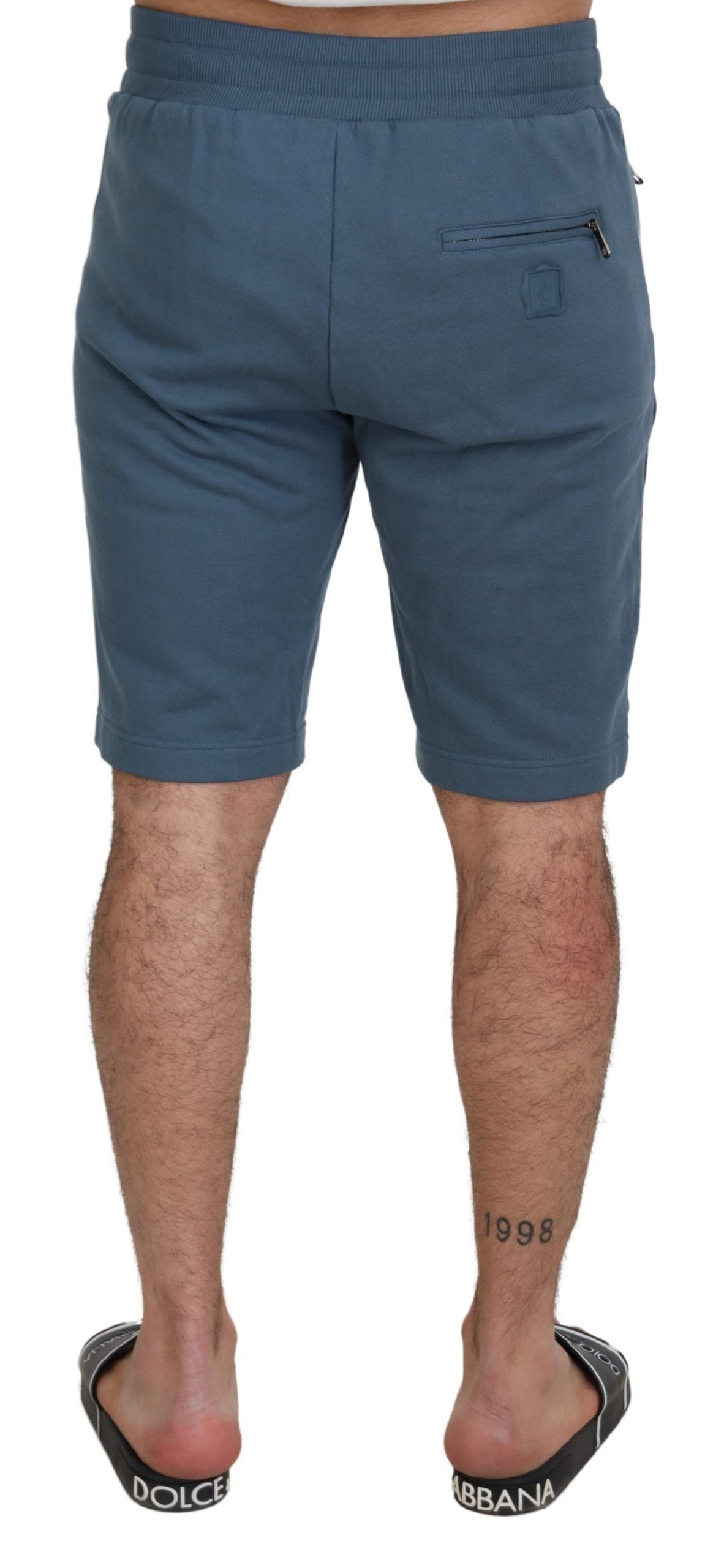 Bermudas azules elegantes - Corte regular