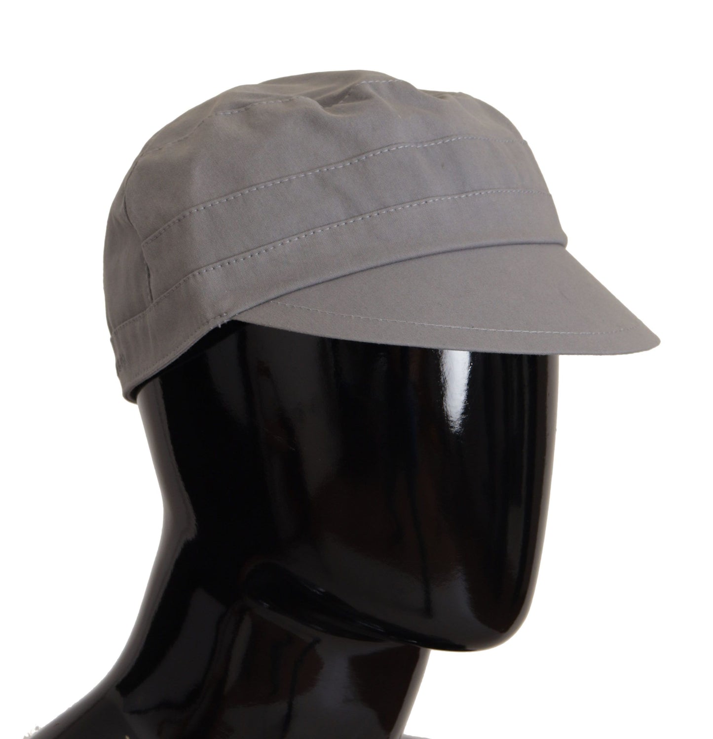 Elegante gorra de repartidor de periódicos gris: accesorio clásico