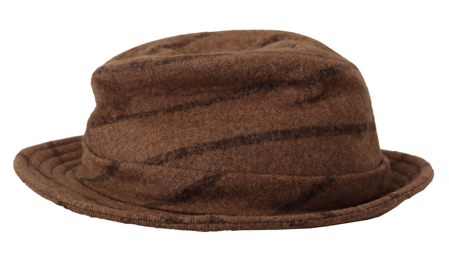 Elegante sombrero fedora de ala ancha