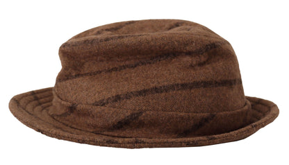 Elegante sombrero fedora de ala ancha