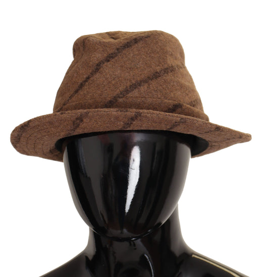 Elegante sombrero fedora de ala ancha