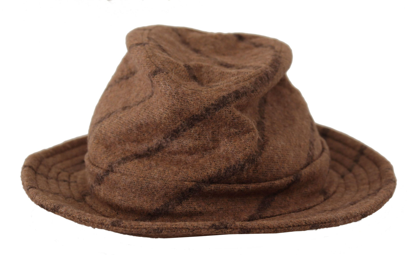 Elegante sombrero fedora de ala ancha