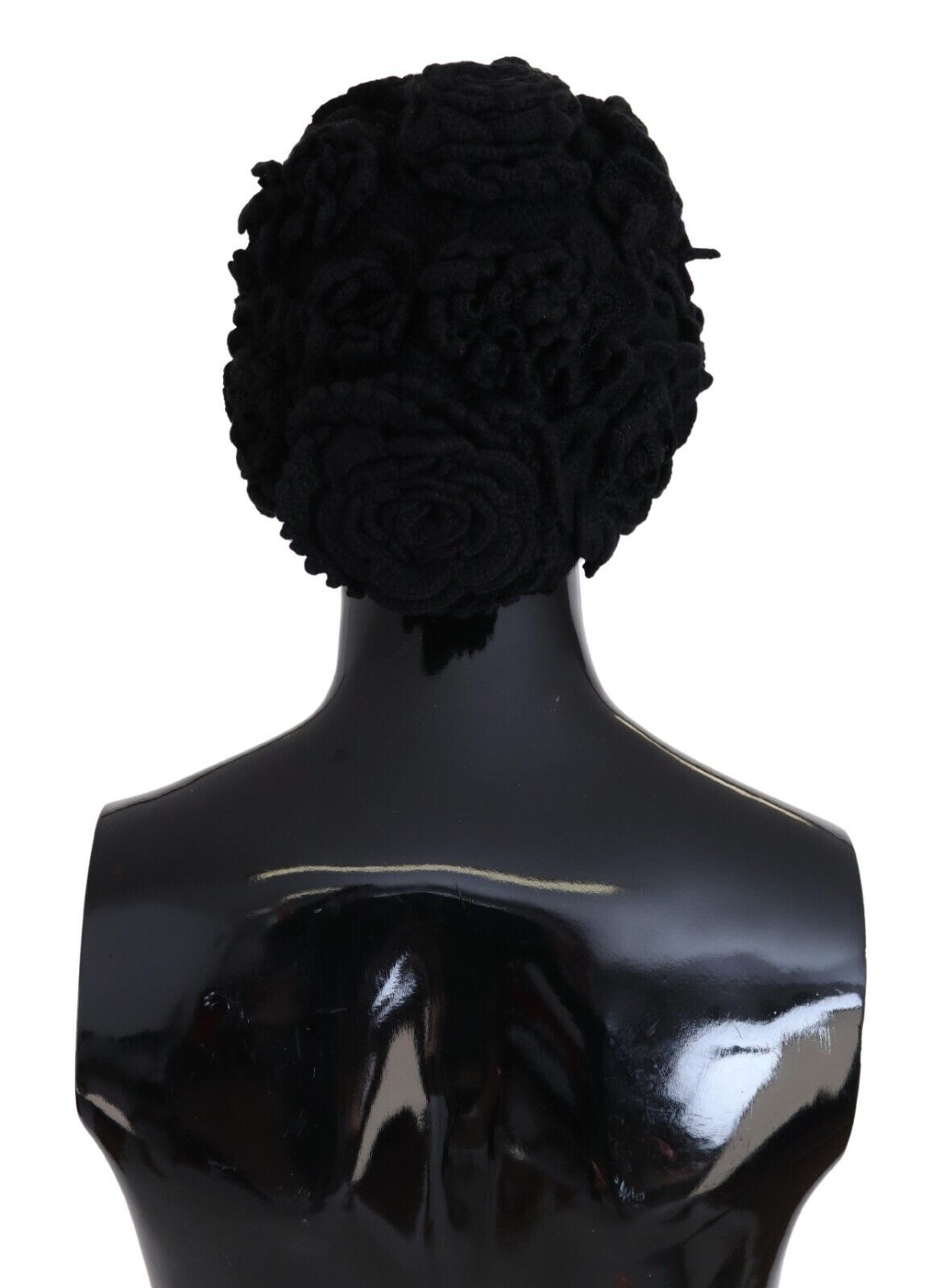 Elegante gorro de lana virgen negro