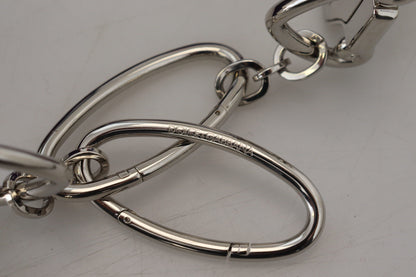 Accesorio de correa de hombro de cuero con diseño floral beige