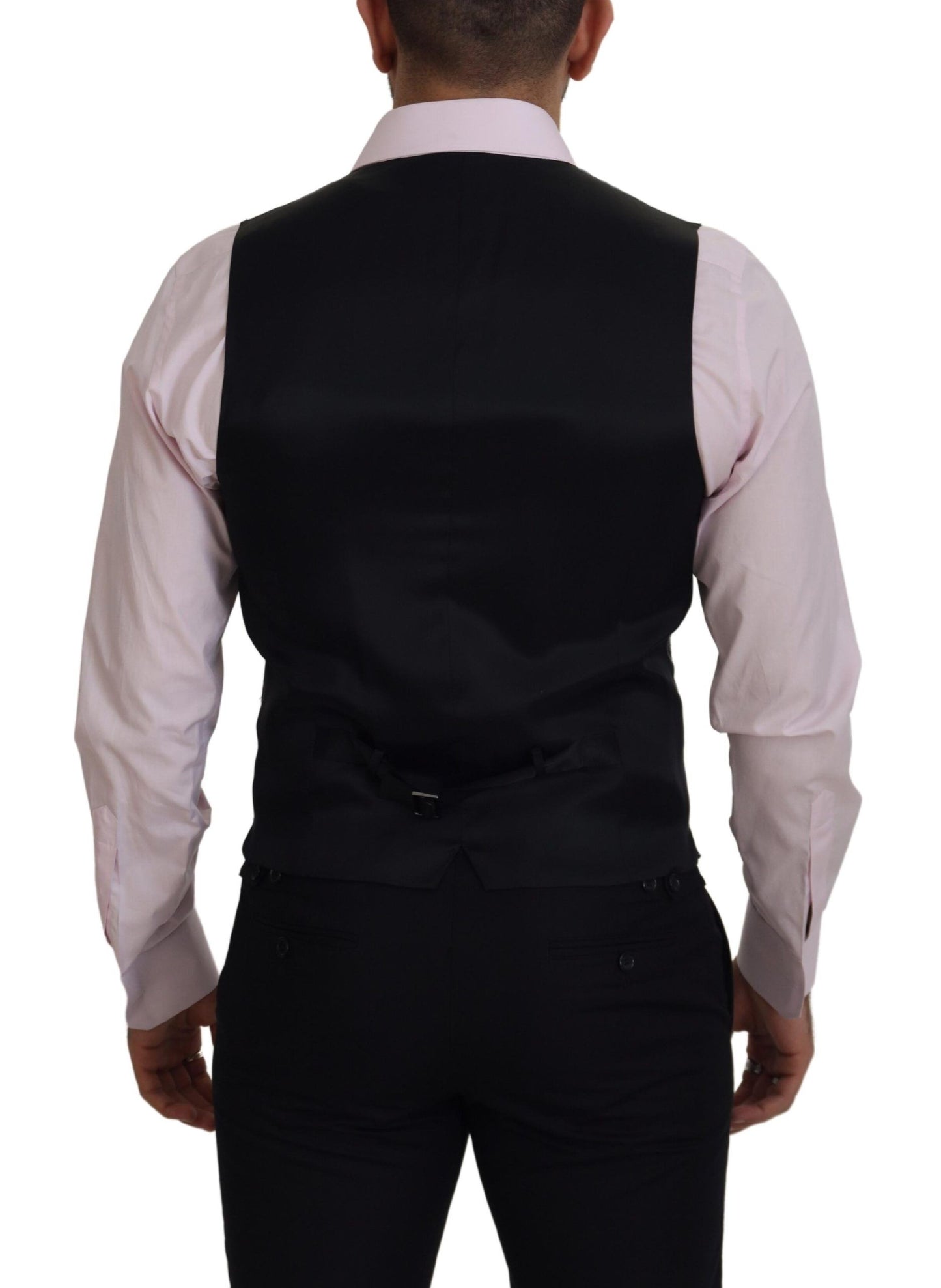 Chaleco formal multicolor de mezcla de lujo