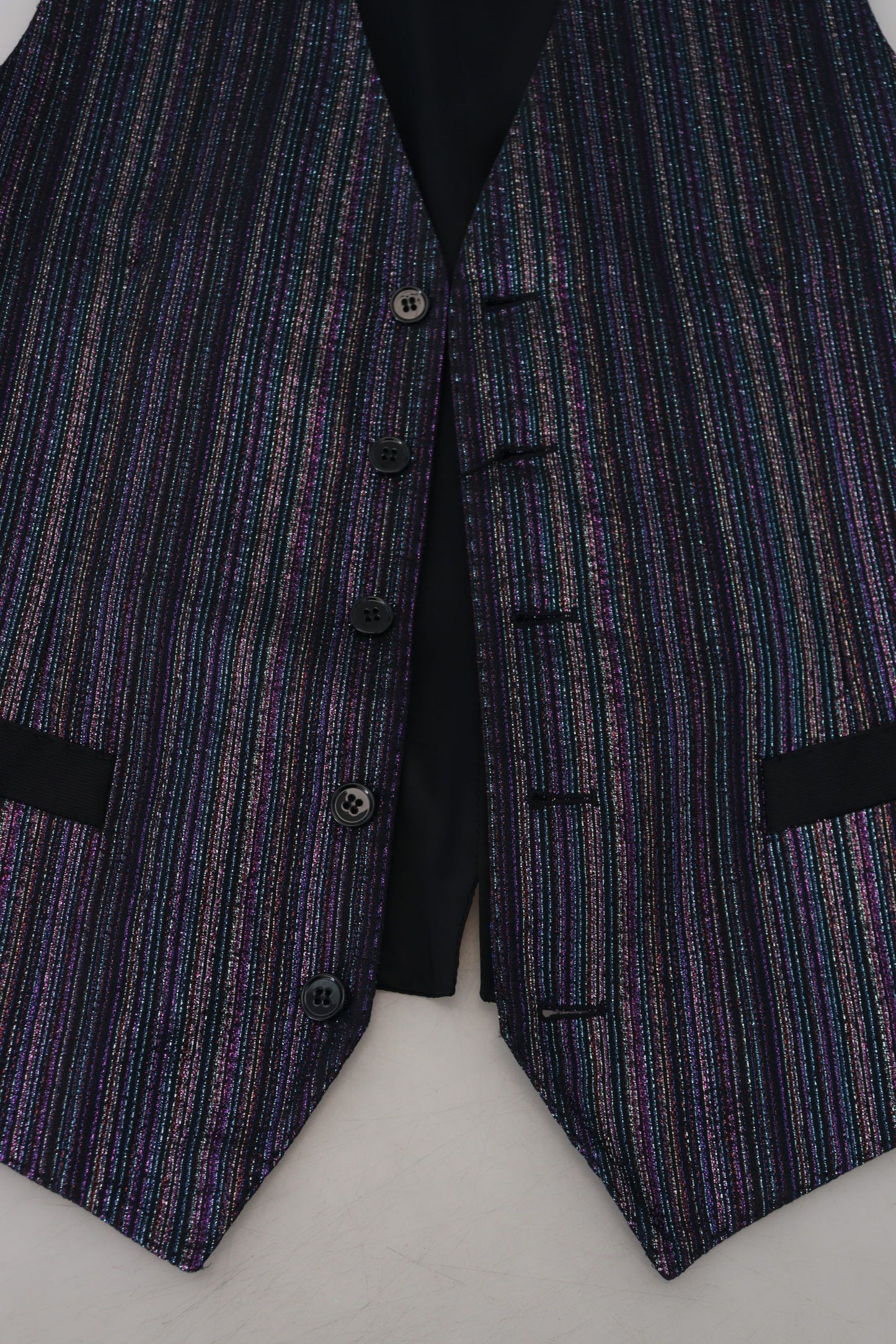 Chaleco formal multicolor de mezcla de lujo