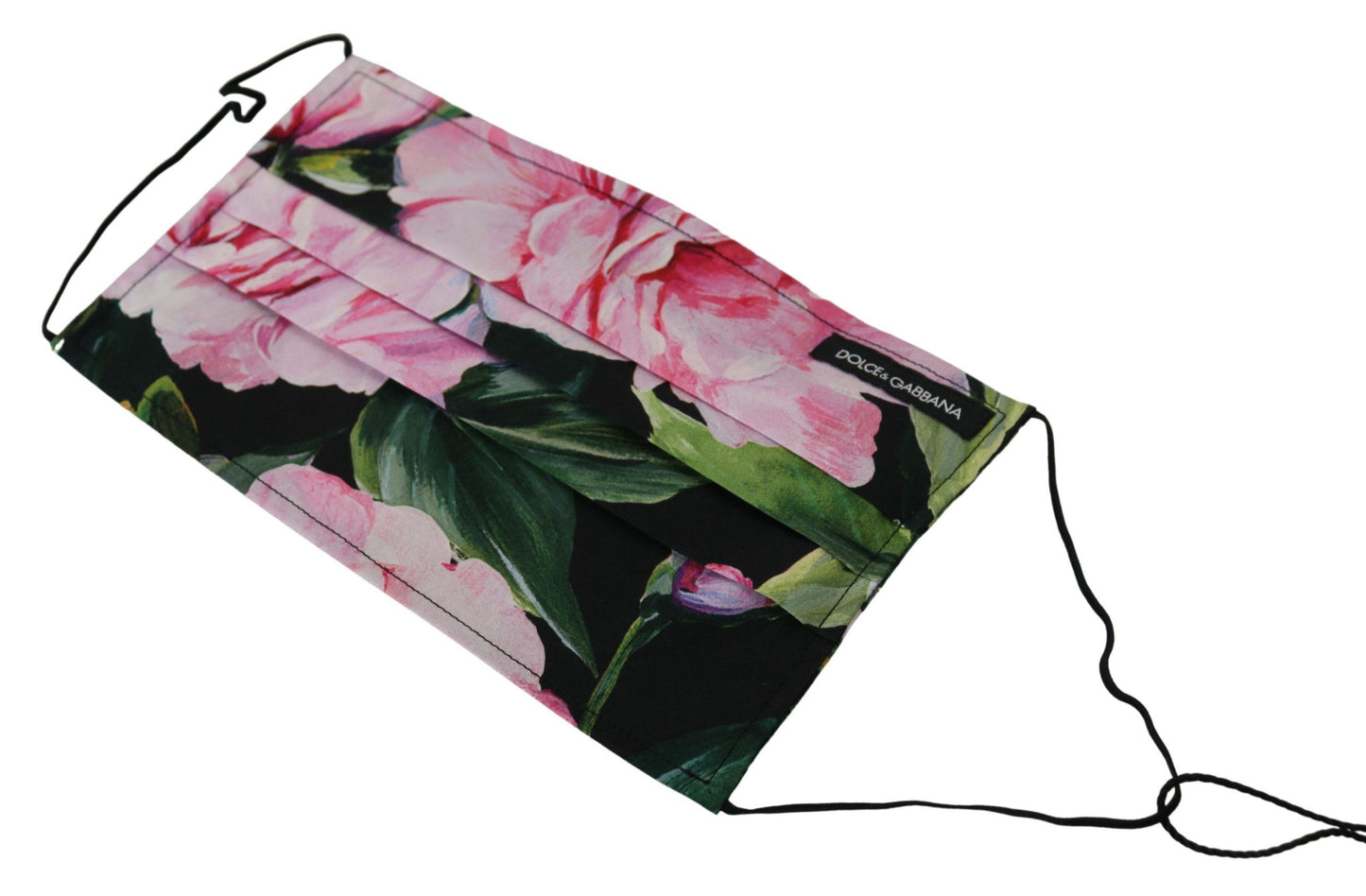 Mascarilla facial de algodón con estampado floral chic