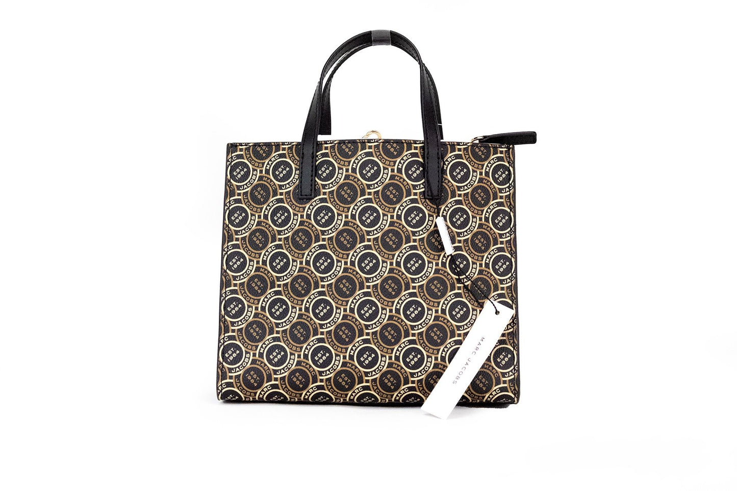 Bolso bandolera Mini Grind de piel con estampado de sellos