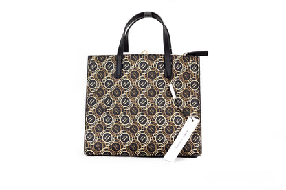 Bolso bandolera Mini Grind de piel con estampado de sellos