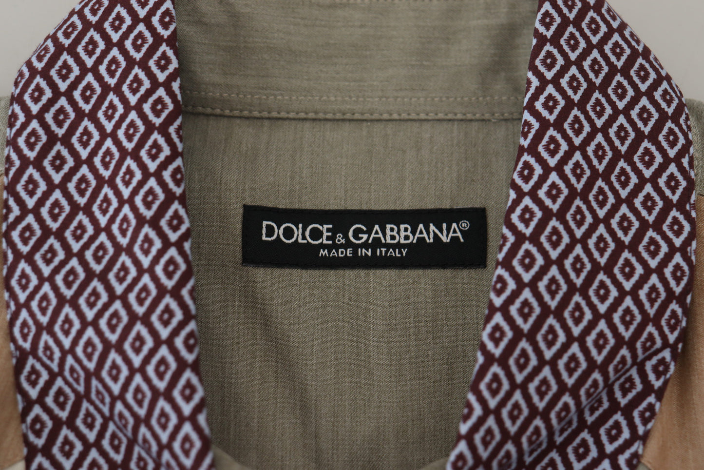 Camisa casual elegante multicolor de corte entallado