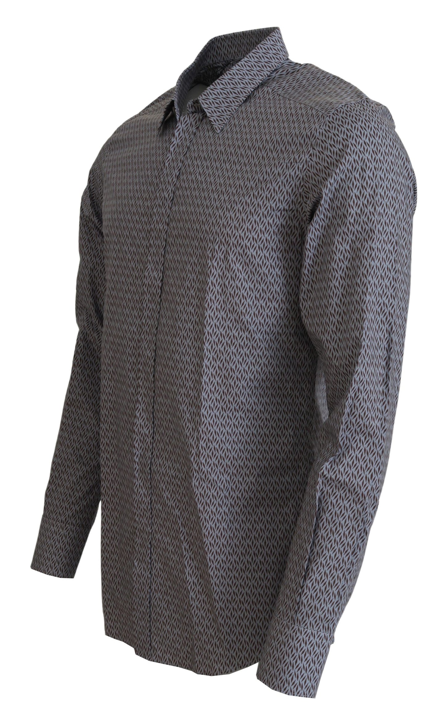 Camisa formal de algodón elegante y ajustada