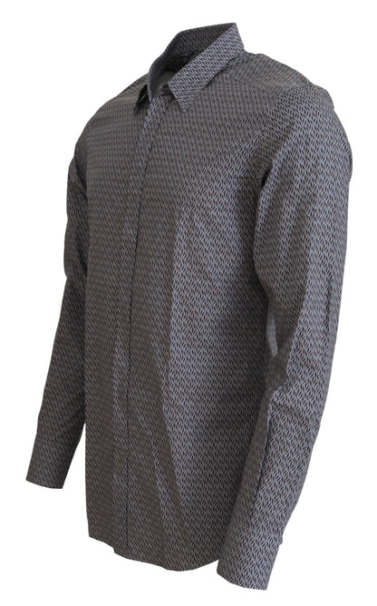 Camisa formal de algodón elegante y ajustada