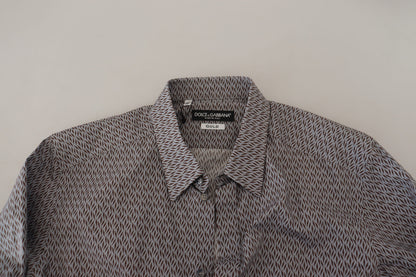 Camisa formal de algodón elegante y ajustada